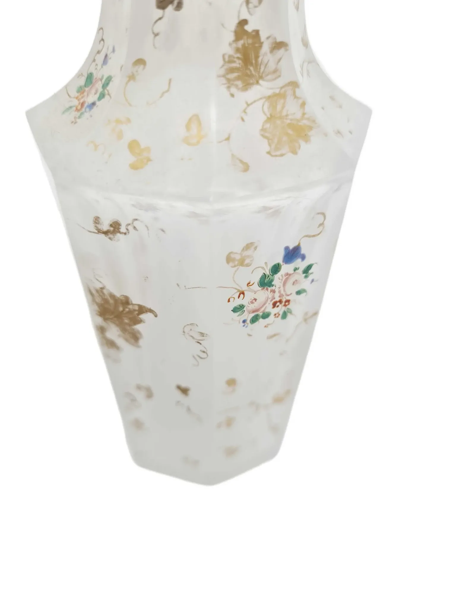 Carafe en verre de style Biedermeier