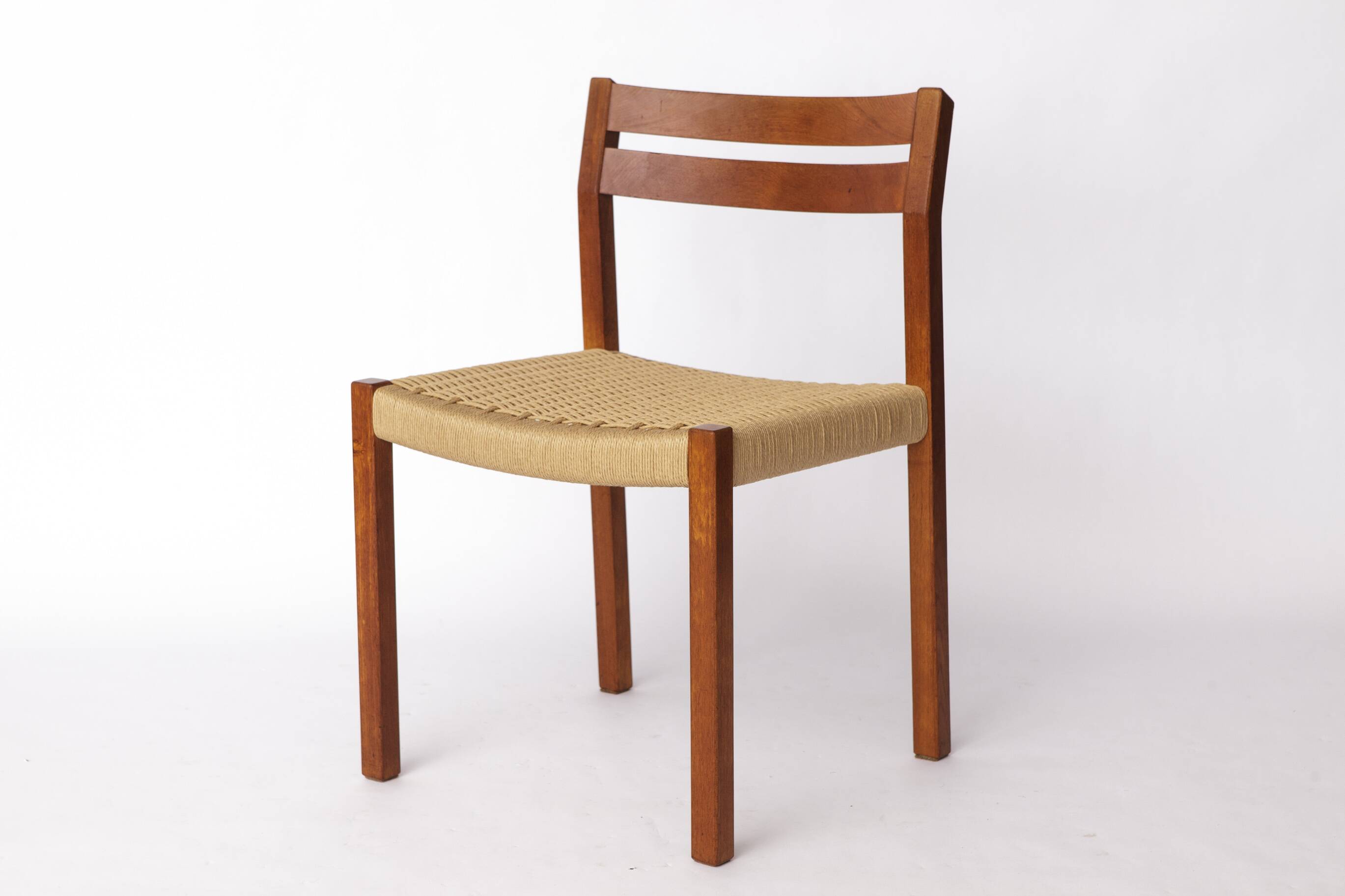 1 of 4 Niels O. Møller Model 404 Teak Dining Chair – Danish Mid-Century