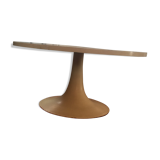 70' tulip foot coffee table