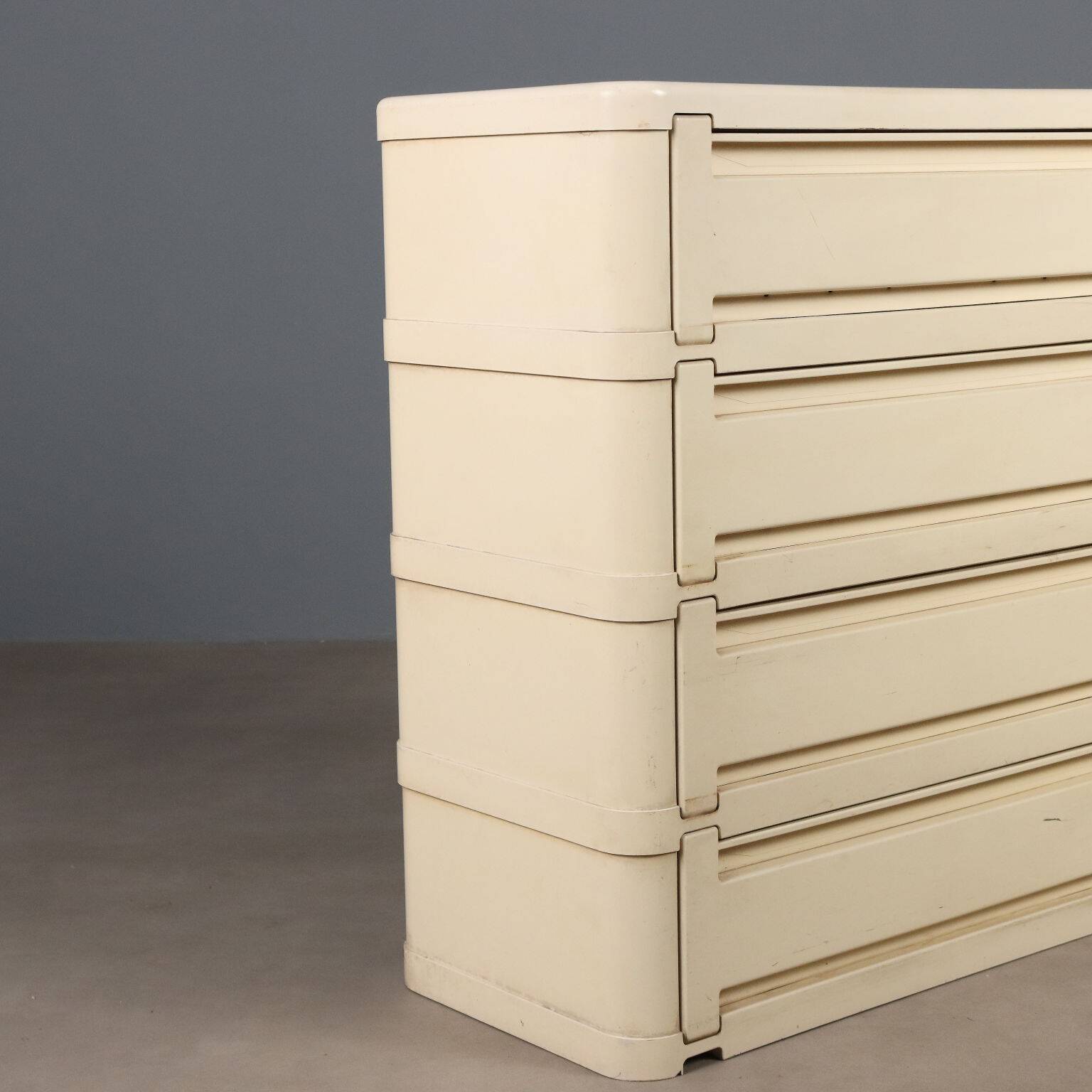 Modular chest of drawers '4963' by Olaf von Bohr for Kartell