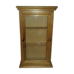 vitrine en bois