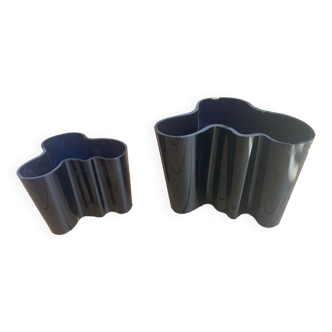 Lot de 2 vases par Alvar Aalto