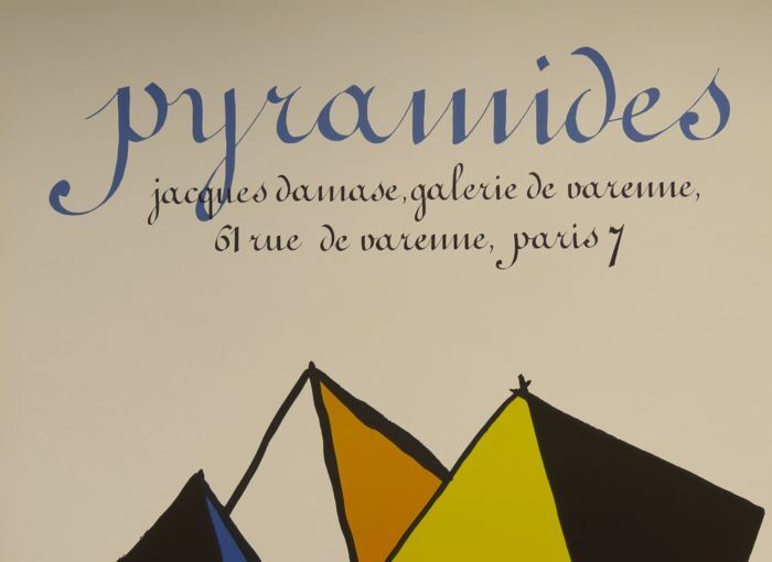 Affiche originale de Alexander Calder - 1980