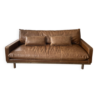 Leather sofa