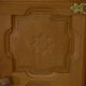 Oak entrance cabinet by Guillerme and Chambron 1960