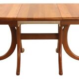 Deens design 2x verlengbare ovalen eettafel 'Skarrild'