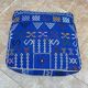 Handmade Berber Kilim pouf, floor cushion