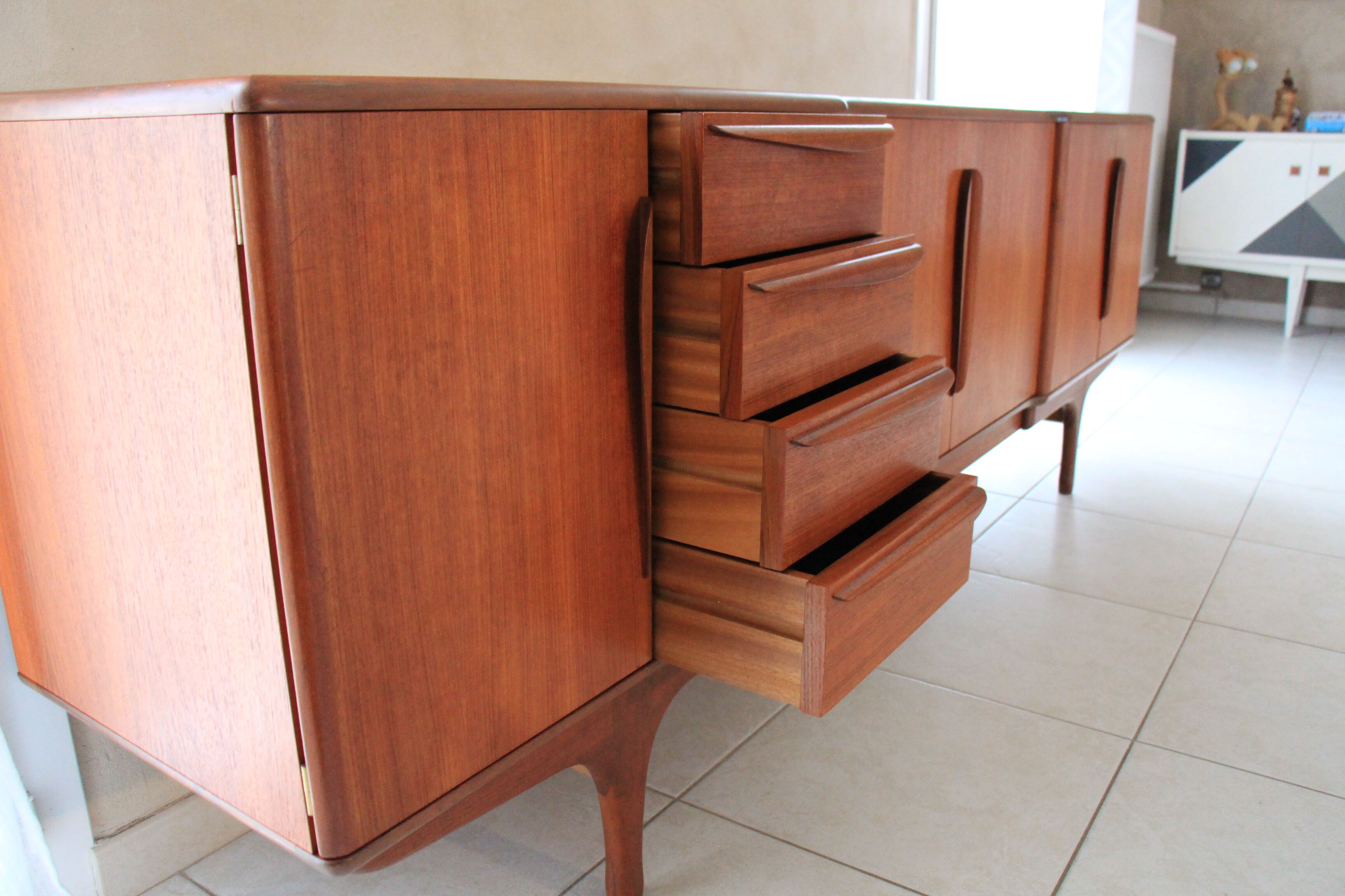 Enfilade design scandinave en teck