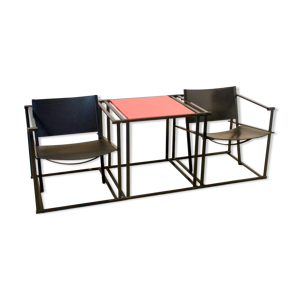 Ensemble de chaises longues