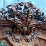 Louis XVI two-part sideboard in carved walnut