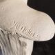 Old plaster bust - The gracious child