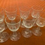 Set of 10 liquor glasses