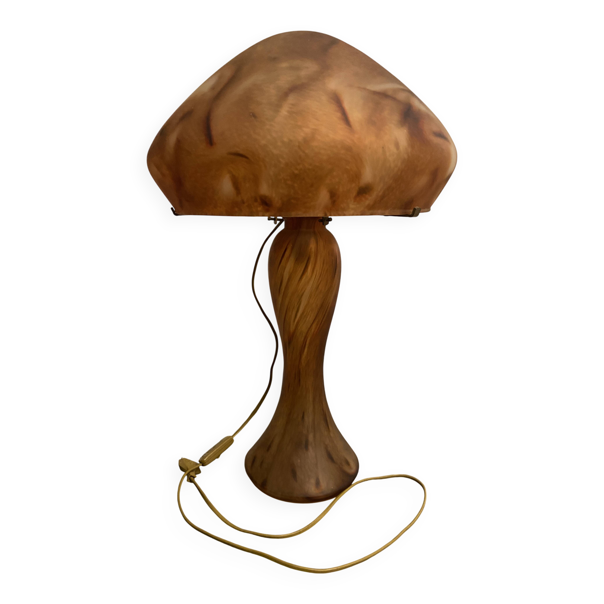 Mushroom Lamp, Vianne Glassworks, 1970s