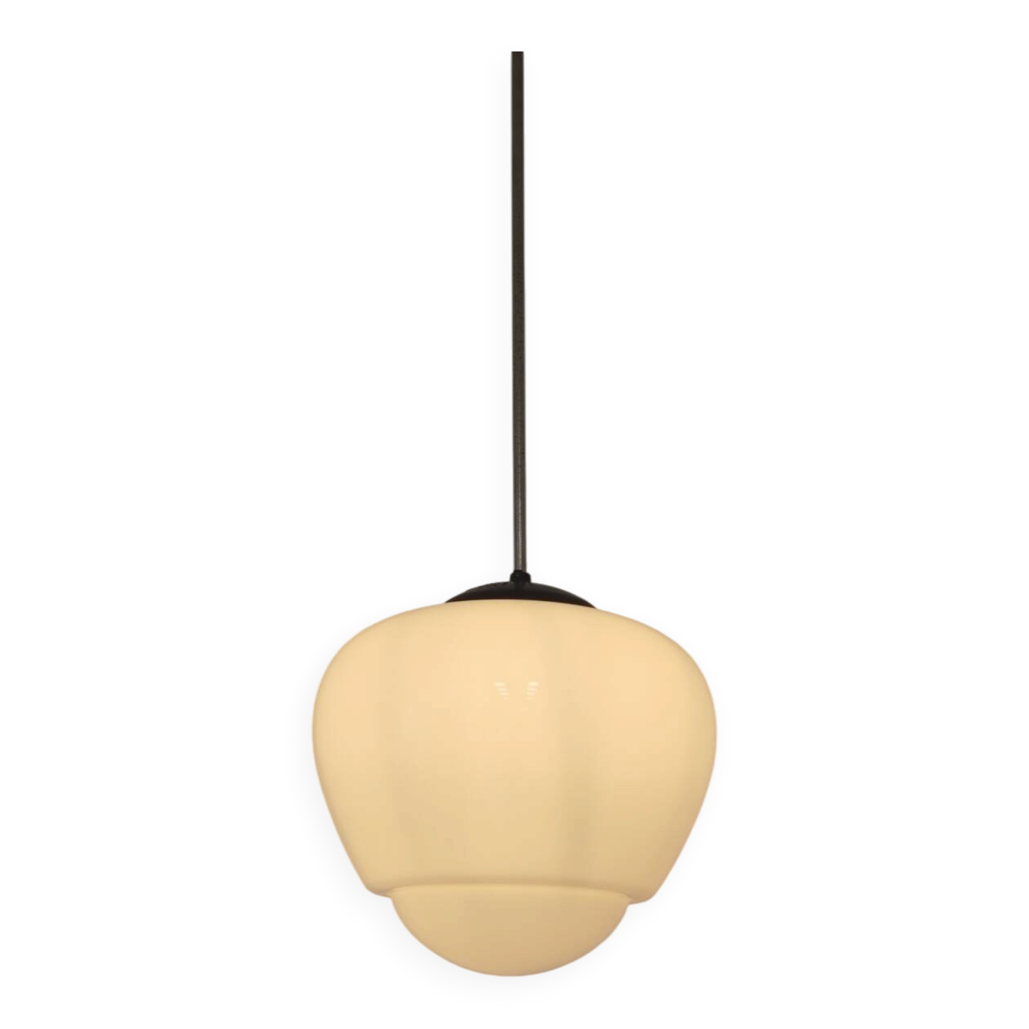 Czechoslovak opaline and Bakelite Bauhaus suspension