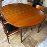 Danish table and 4 chairs