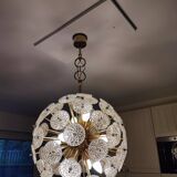 Val Saint Lambert crystal chandelier