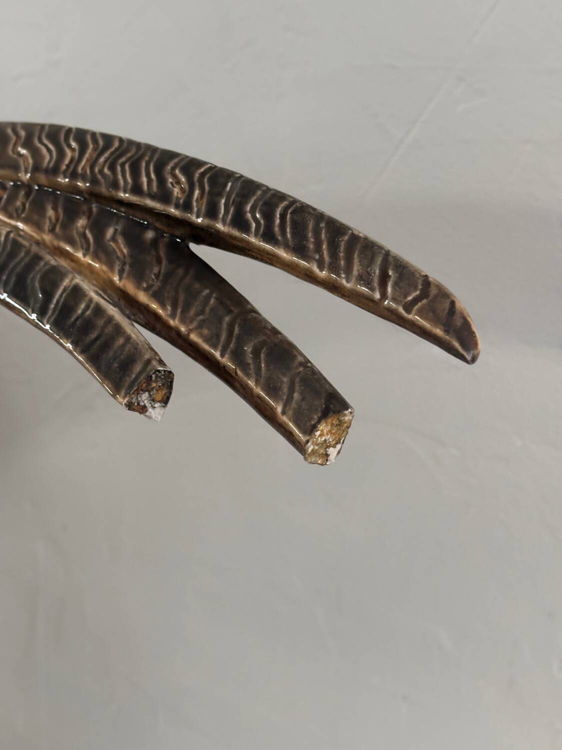 Art Deco ceramic pheasant by Lucien Alliot
