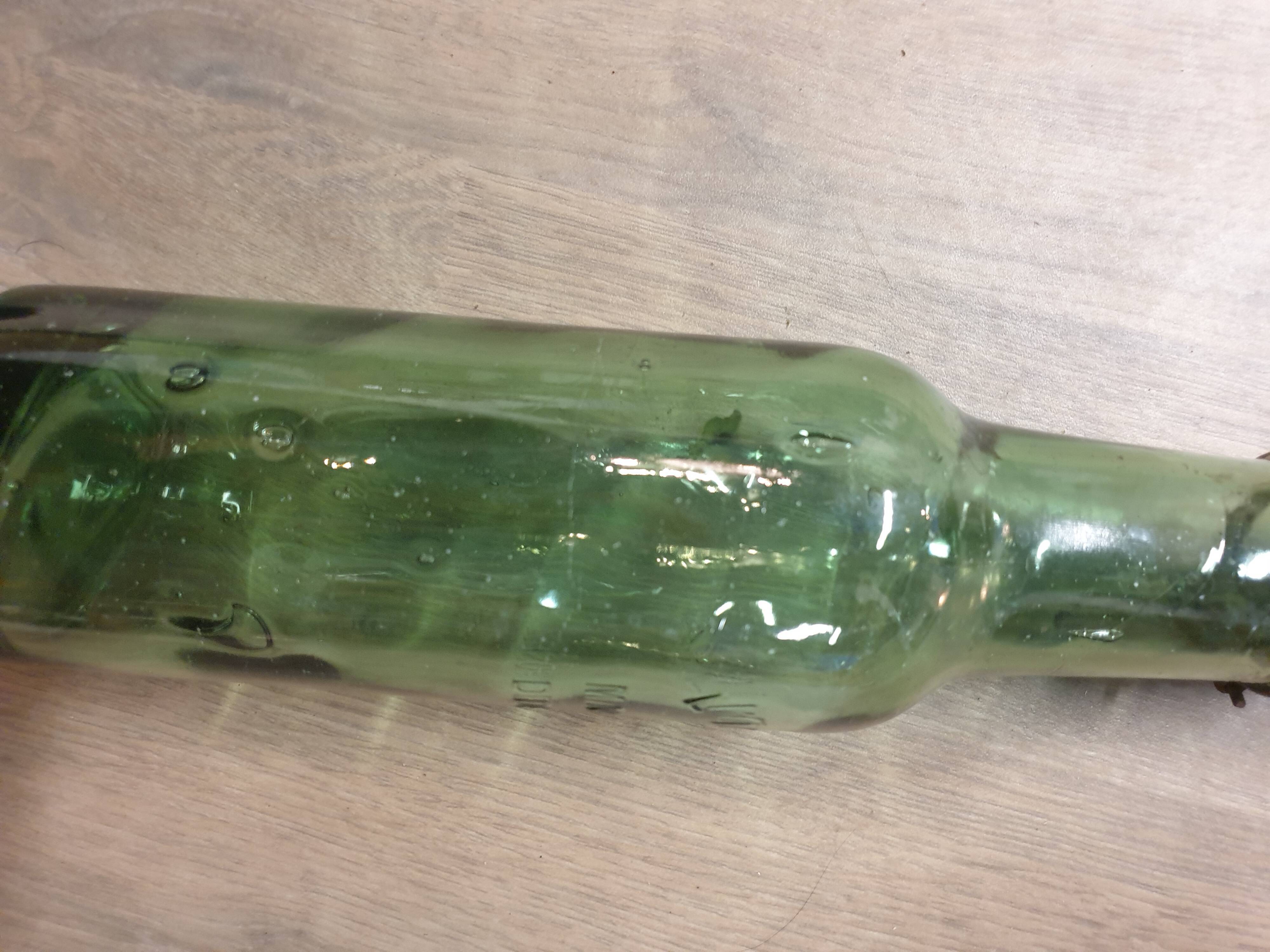 Bouteille en verre