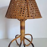 Old bamboo lamp