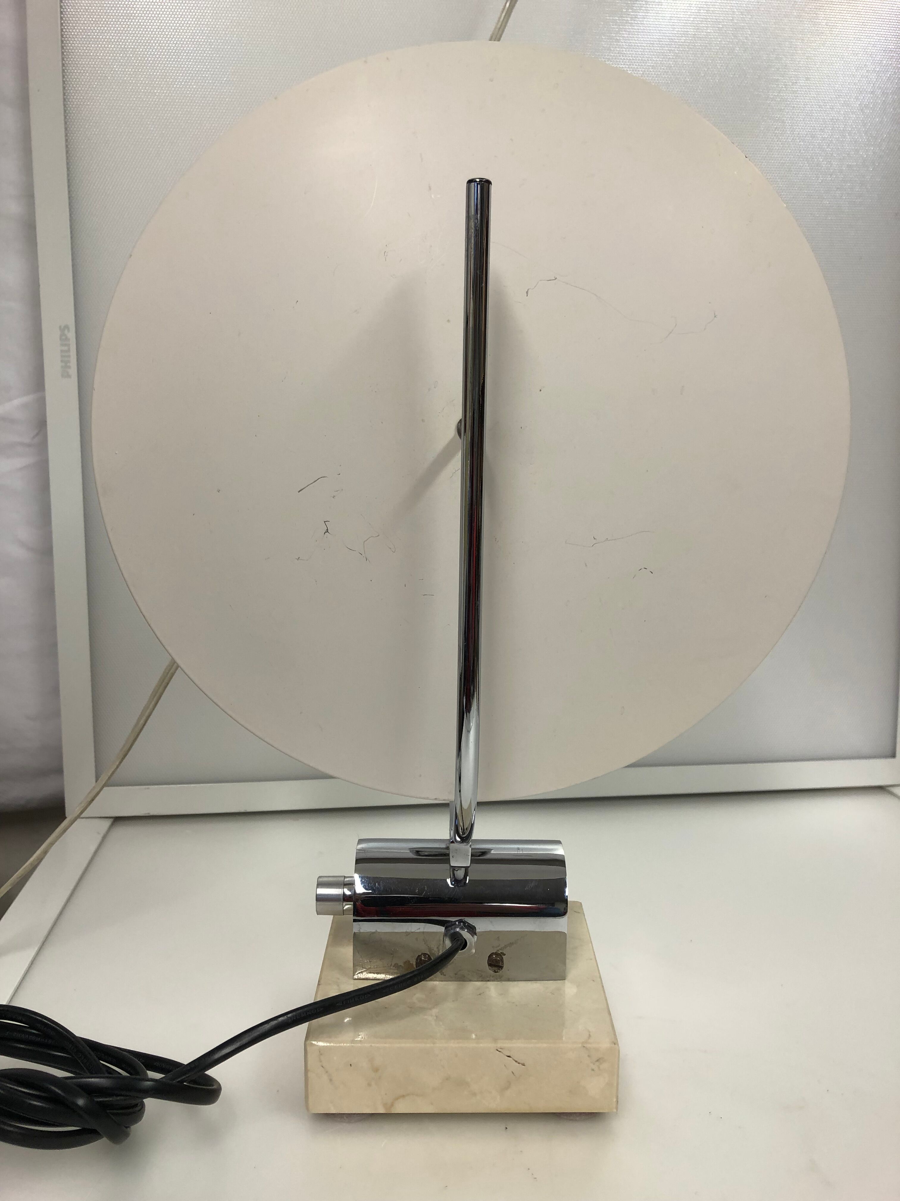 Lampe design space age années 70/80