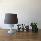 White and grey lamp