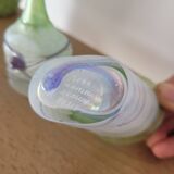 Vase et gobelet en verre Kosta Boda Suède