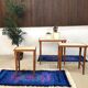 Modern abstract graphic rugs from Gilde, Germany 1960s, Set of 2