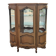 Grande vitrine galbée en merisier de style Louis XV – XXe siècle