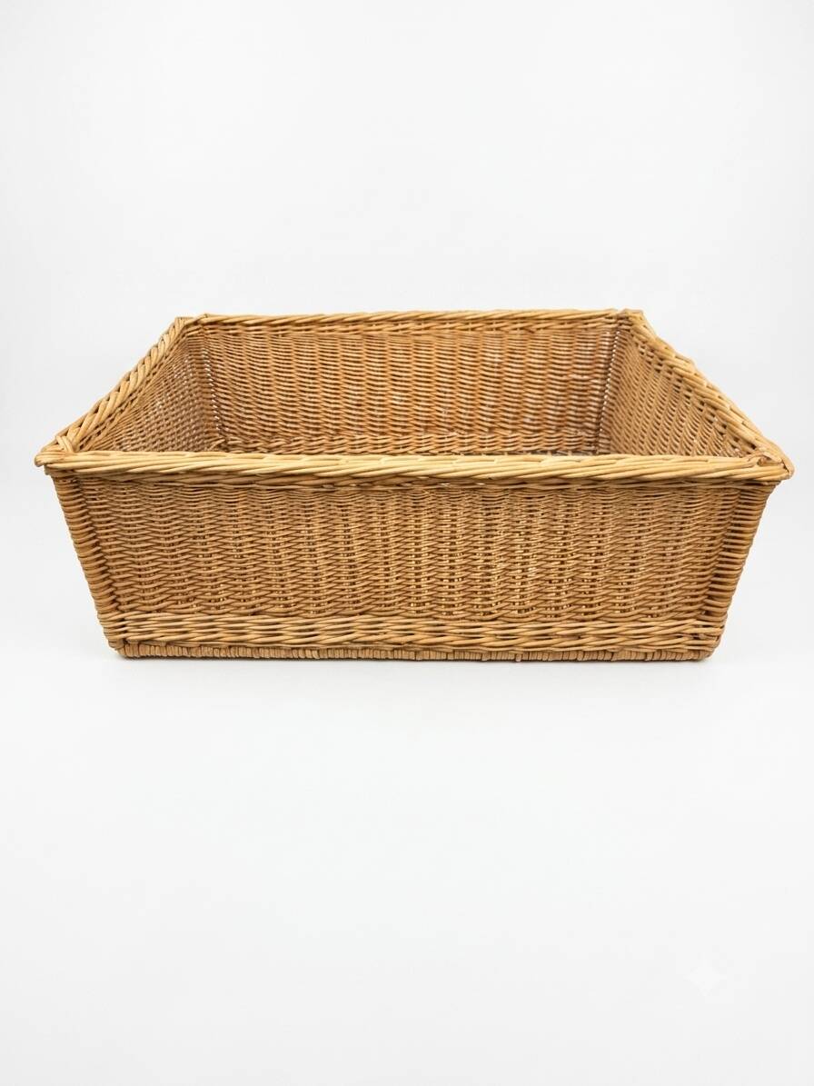 Panier en osier grand modèle