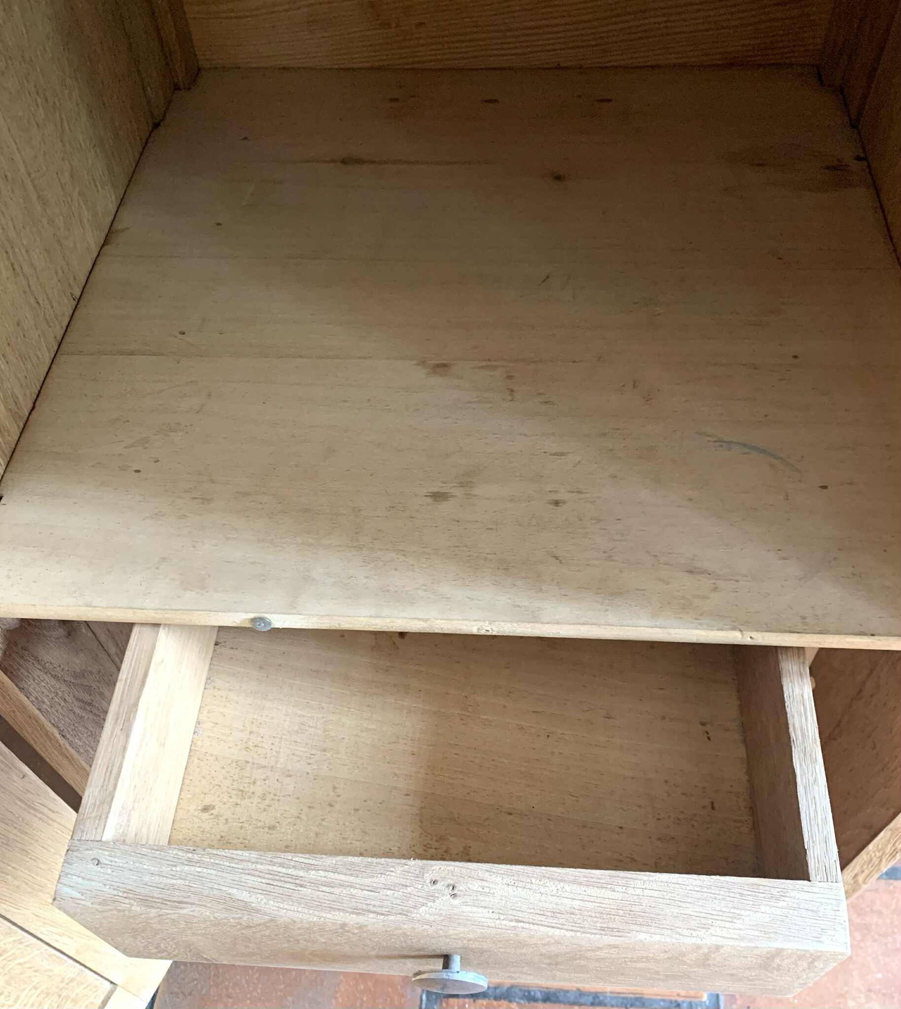 Solid oak pantry / kitchen unit