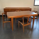 Vamo Sanderborg teak table, Arne Vodder 1960