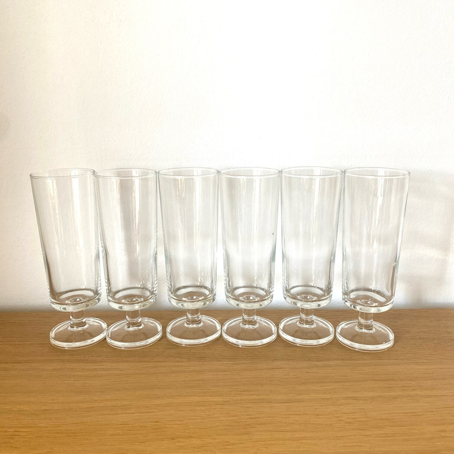 Service de flûtes à champagne luminarc cavalier transparent