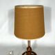 Lampe de table en bois italien vintage des années 50