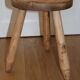 Tabouret bois tripode 365mm