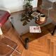 Habitat vintage smoked glass coffee table