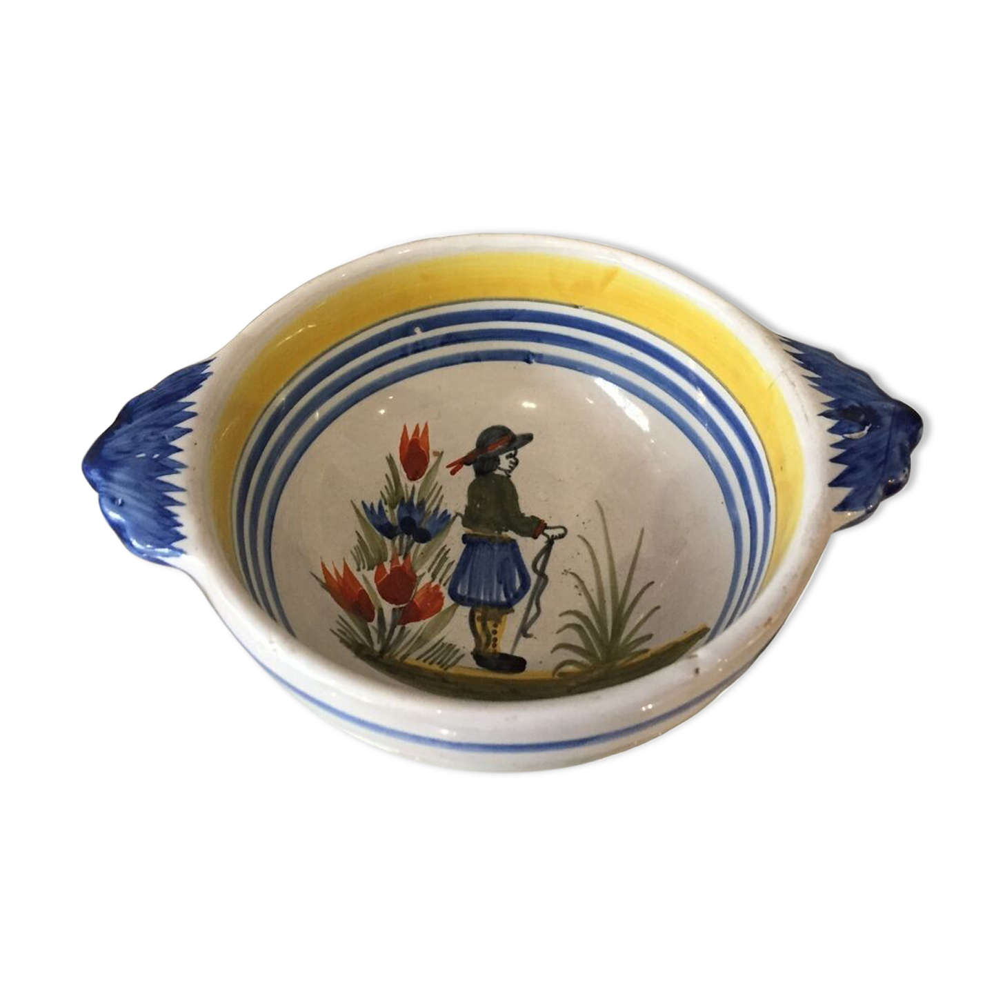 Ear bowl henriot quimper