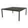 Mid Century minimalistic modernist slate and steel coffee table, 1950s