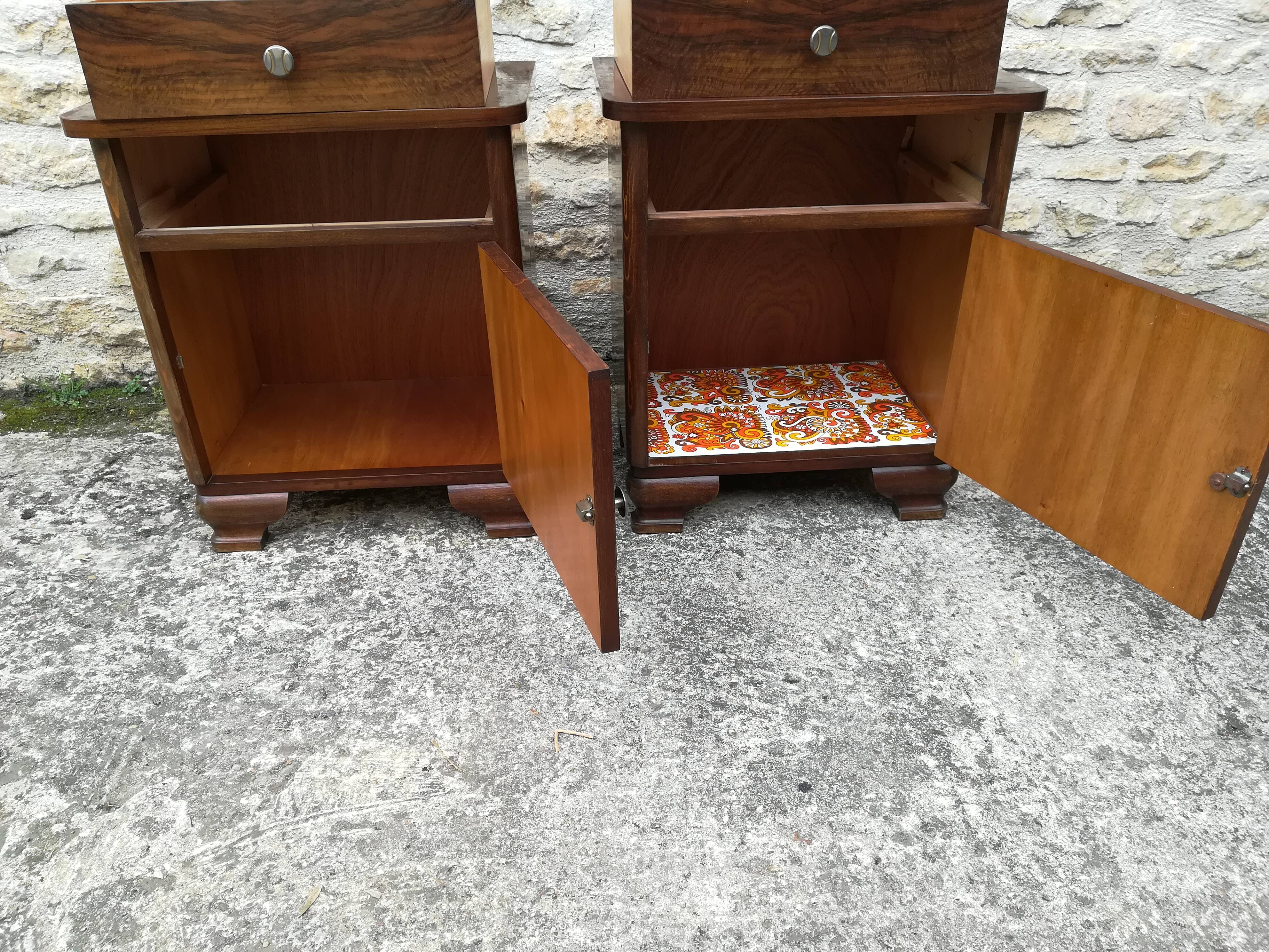 Pair of bedside tables