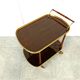 Neoclassical brass drinks  trolley, 1960s