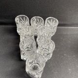 Service à liqueur en cristal de Bavière – Milieu XXème