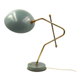 Light blue table lamp, France 1960s