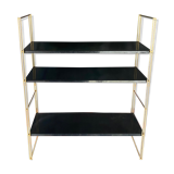 Vintage metal string shelves