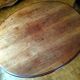 Oval centre table in solid mahogany from the Directoire, Empire period.