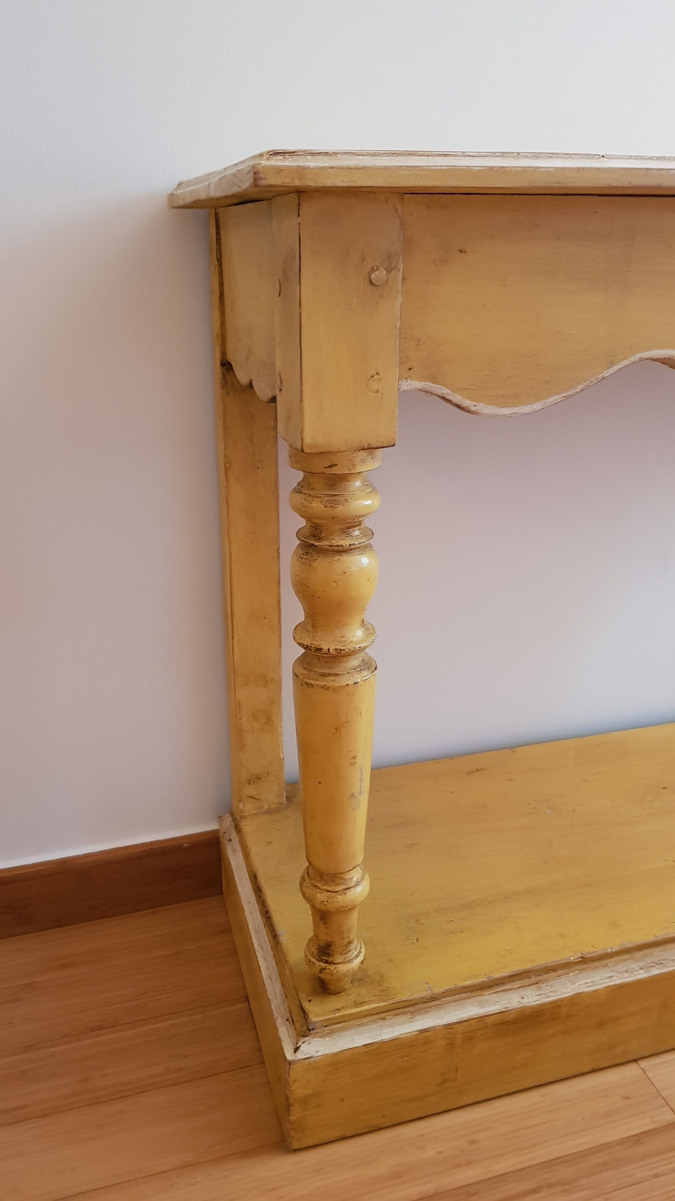 Provencal console with 1 drawer