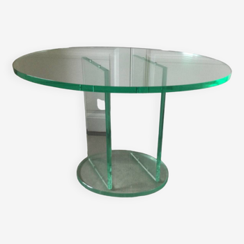 Table basse plexiglass vintage