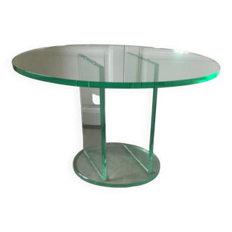 Table basse plexiglass vintage