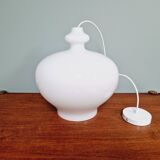 Suspension scandinave en opaline blanche, H.A. Jakobsson, 1960