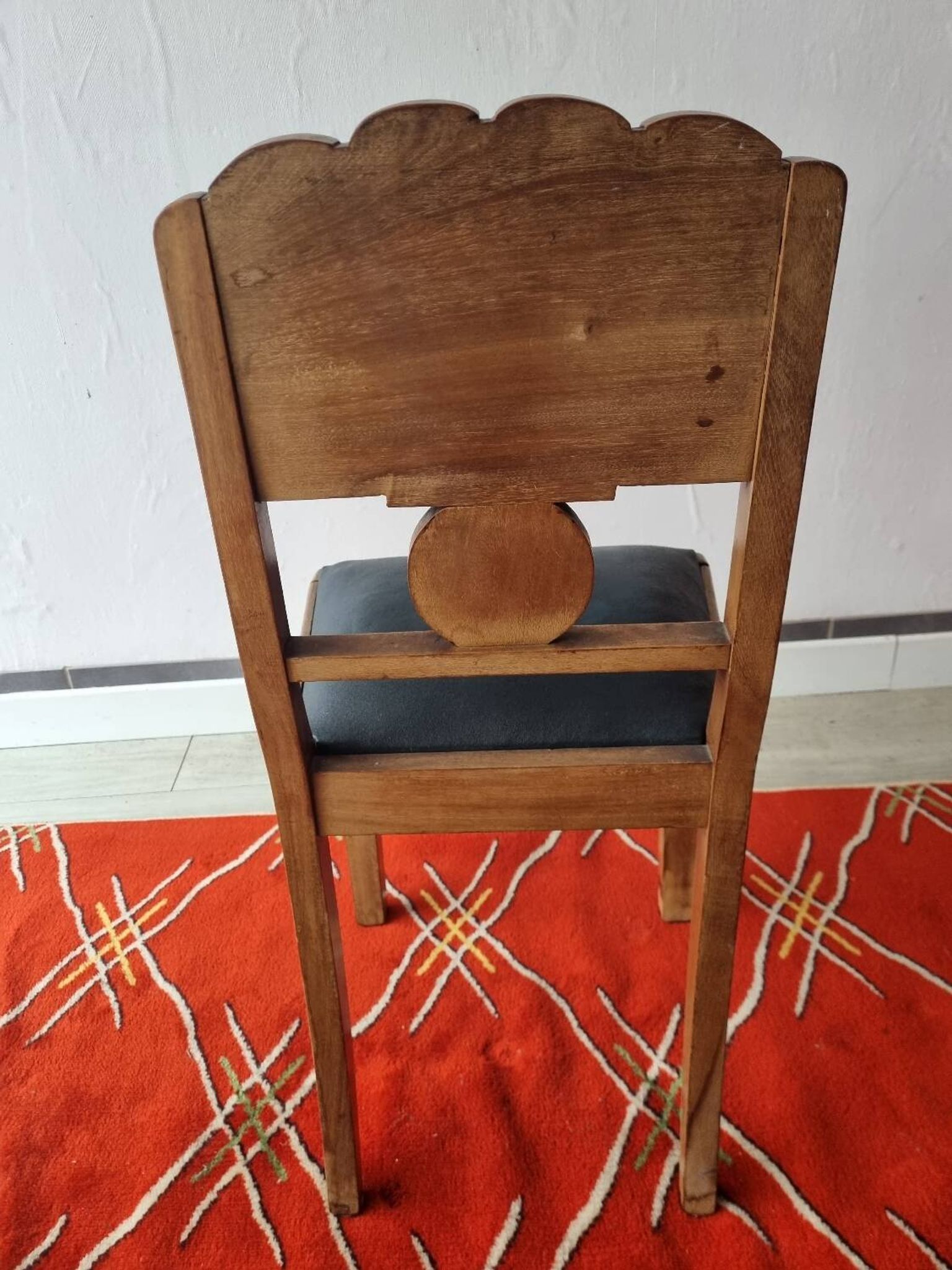 4 chaises Art Déco