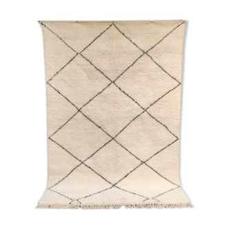 Berber carpet beni ouarain losanges 200x290 cm