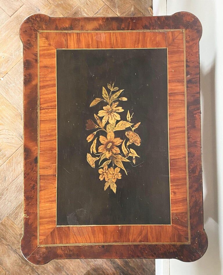 Old side table Napoleon III 19th century